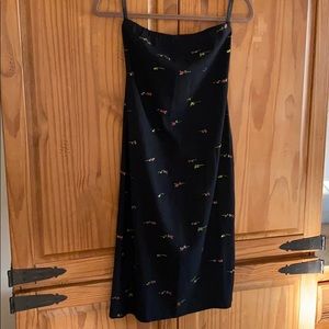 Nicole Miller Collection Strapless Dress